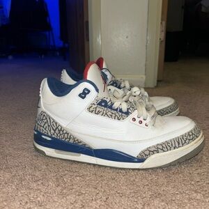 Jordan 3 Washington wizards used no box